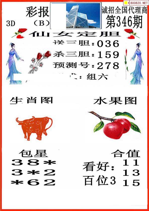 今日3d字谜(今日3d字谜牛彩网大全)
